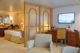Fred Olsen Cruise Lines Balmoral Premier Suite, Balmoral cabin.jpg